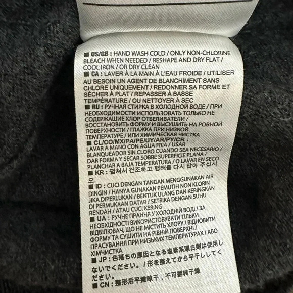 Banana Republic Gray Sweater 100% Merino Wool Men's Size Medium Academia Office - Picture 5 of 6